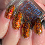 Ember - ultra chrome chameleon flakes red-orange-bronze-gold