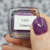 Late Dawns - Deep Mauve Creme