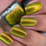 Turning Leaves - super shifter that transforms from yellow-gold, chartreuse, bright light green, and kelly green