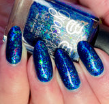 Sapphire Opal - a sapphire jelly with gorgeous opalescent flakes