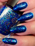 Sapphire Opal - a sapphire jelly with gorgeous opalescent flakes