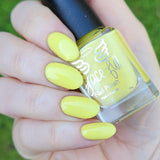 Light Canary Crème - a little bit brighter than a pastel yellow