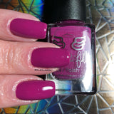 Early Sunsets - a dark fuchsia creme