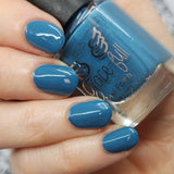 Quiet Beauty - a French Blue Creme