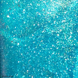 Coastal Christmas- pretty blue/green aurora shimmer