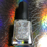 Star Dust - topper with micro holo mini flakes