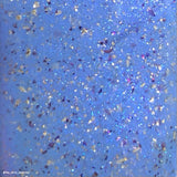 Prancer - a periwinkle base with a purple flash, and a sprinkling of gold metallic and chrome chameleon flakes