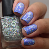 Star Dust - topper with micro holo mini flakes