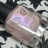 Sweet Pea – with a super soft pink base this polish has a super pretty purple aurora shimmer