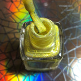 Random - yellow holo with yellow shimmer