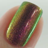 Lord Tony - a rich pink, red, gold/bronze and green multichrome