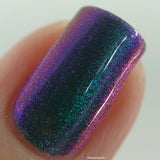 Lady Kate - a vibrant blue, purple, pink and green multichrome