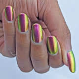 Lord Tony - a rich pink, red, gold/bronze and green multichrome