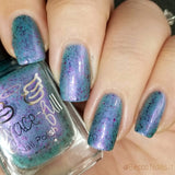 Sage Petal - pretty sage green base with colourful UCC flakes