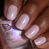 Sweet Pea – with a super soft pink base this polish has a super pretty purple aurora shimmer